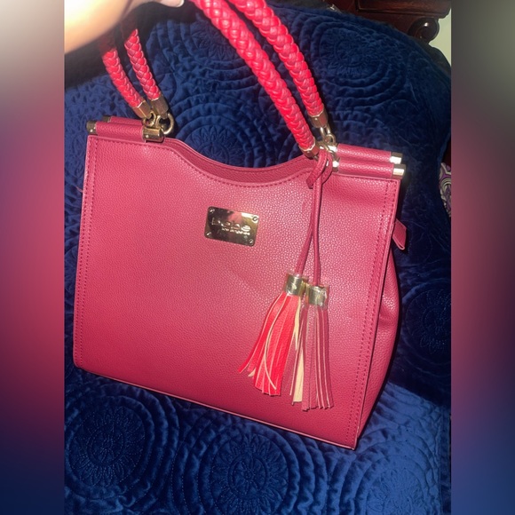 Bebe Berry Pink Handbag - Picture 7 of 8